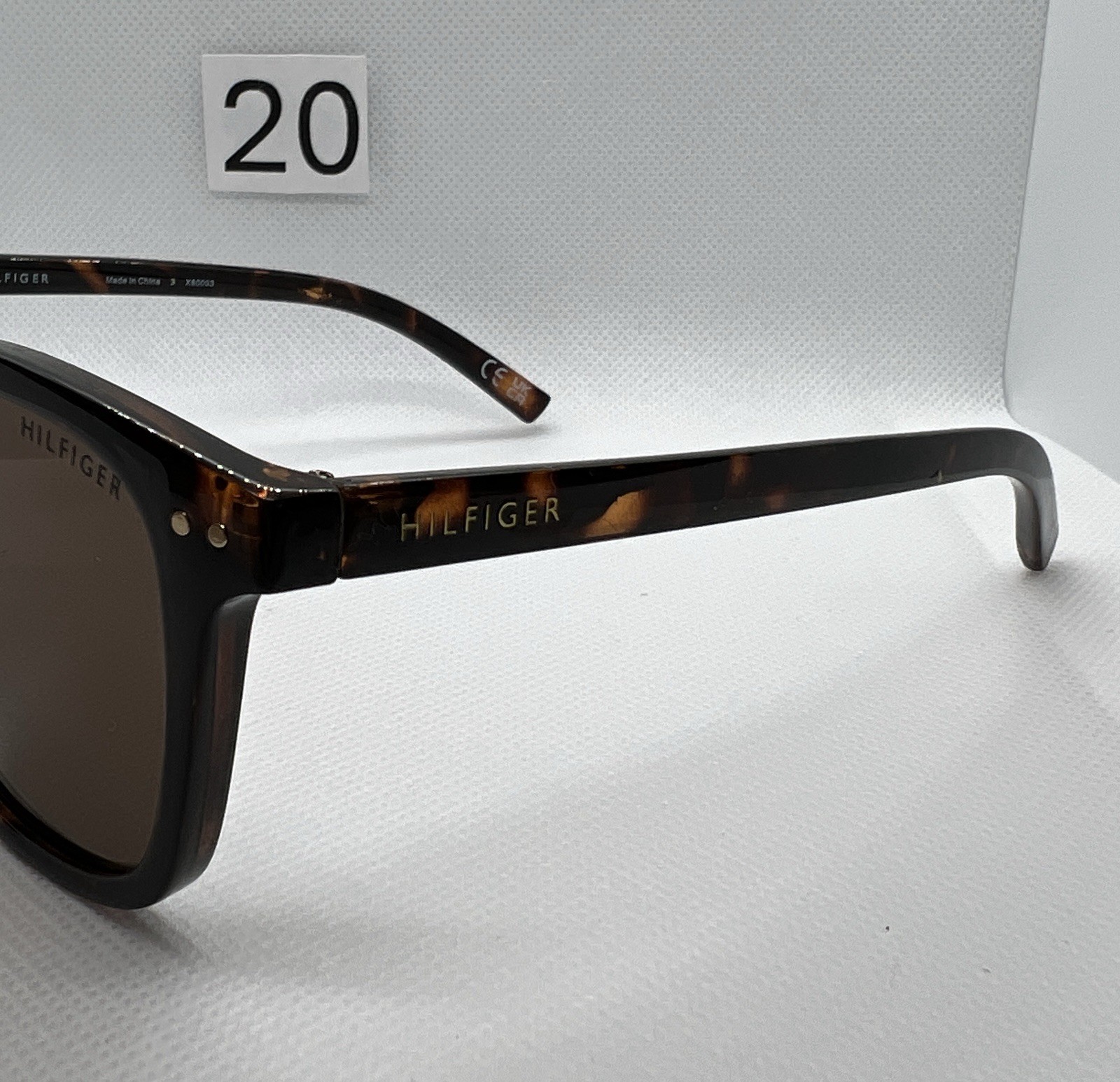 Tommy Hilfiger Tortoiseshell Rectangle Sunglasses… - image 3