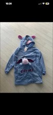 Eeyore Children’s Fleece Hoodie Blanket With Teddy Brand New With Tags