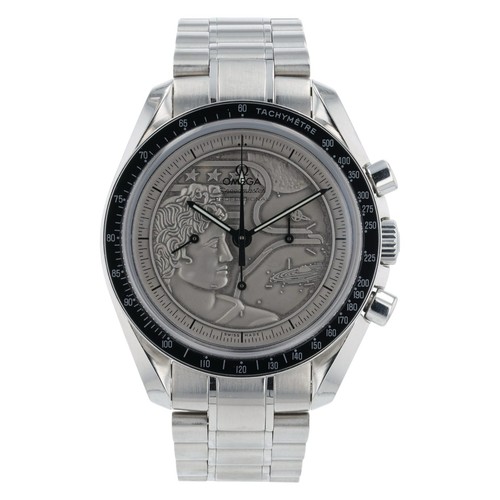 Omega Speedmaster Apollo XVII 42mm Steel Silver Dial Watch 311...