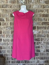 Vince Camuto Hot Pink Fuscia Sleeveless Dress Size 8 New With Tags