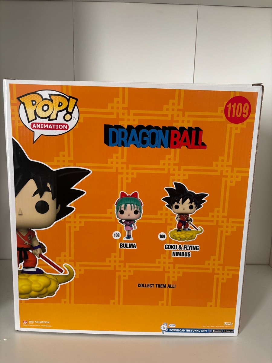 Funko Pop! Vinyl Jumbo 10 in: Dragon Ball - Goku & Flying