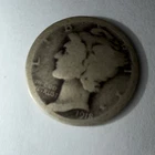 1918 Mercury Dime Silver 10C Circulated US Coin Uncertified 0.9 Fineness