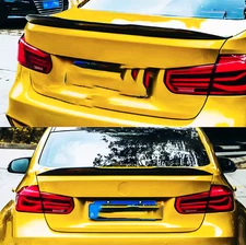Carbon HighKick PSM Style Trunk Spoiler For 12-18 BMW F30 238 330i 335i F80 M3
