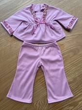 American Girl Doll Original Julie Albright Pink Pajamas Retired NO SLIPPERS