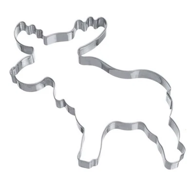 Emporte-Pièce Découpe Pâte Renne Inox 7,5 Cm Westmark - Pâtisserie Noël - Photo 1/4