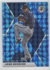 2021 Panini Mosaic Reactive Blue Mosaic Prizm Jose Berrios #184 13lo