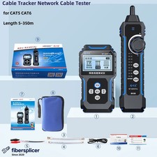 NF-8209 Pro Cable Tracker Network Cable Tester NCV Detector w/ LED  NF-8209Pro 