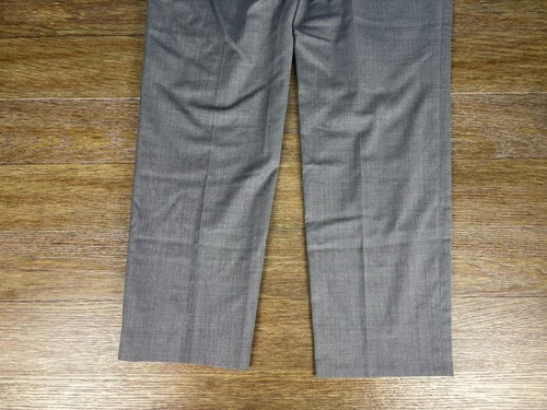Kenneth Cole Mens Awareness Flat Front Stretch Wool Dress Pants Slacks 40x32 - Picture 8 of 10