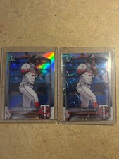 2025 Bowman Draft Eduardo Tait Refractor & Lazer Refractor #BDC-39 Twins