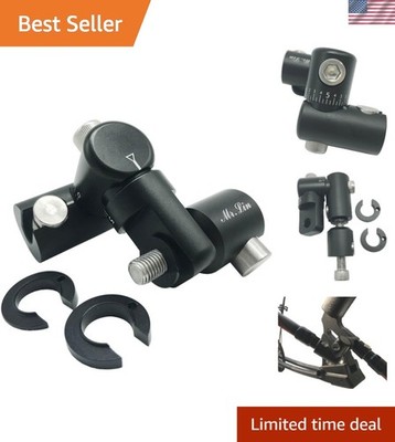 Bow Rod Stabilizer Fully Adjustable Single Side V-bar Mount Quick Disconnect ...
