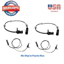 4 ABS Speed Sensor Front Rear Left & Right Fit BMW 2012-2020 With Park Assistant