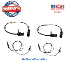 4 ABS Speed Sensor Front Rear Left & Right Fit BMW 2012-2020 With Park Assistant