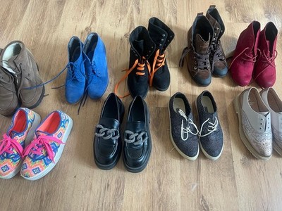 Schuhpacket Damen Gr.38 9 Paar Schuhe Konvolut