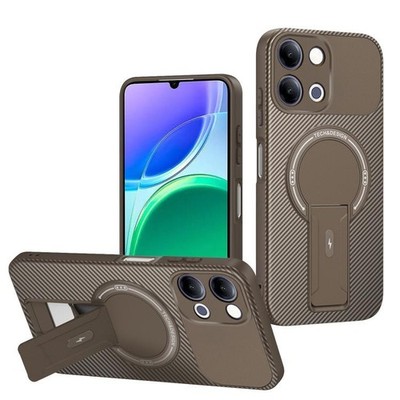 MagSafe Phone Case Cover with Stand for Vivo Y11d / Y05 4G