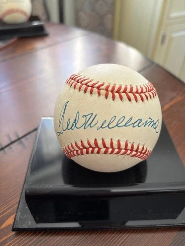 Ted Williams Boston Red Sox Signed Baseball Ball JSA Full Letter Authentication