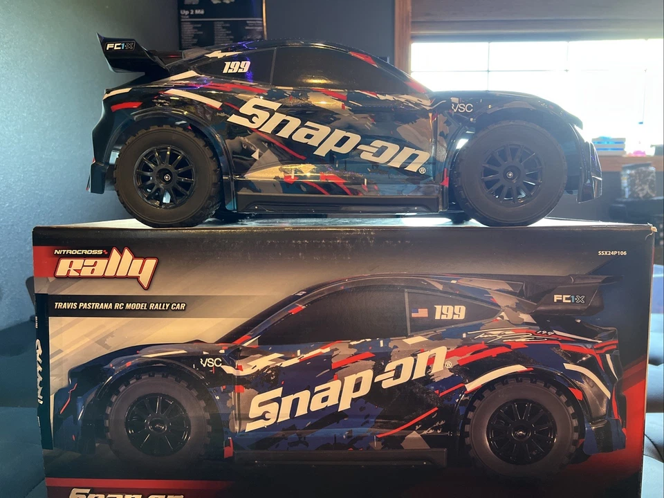 Traxxas Nitro Cross Rally Travis Pastrana X Snap On Edition Foto 2 de 4
