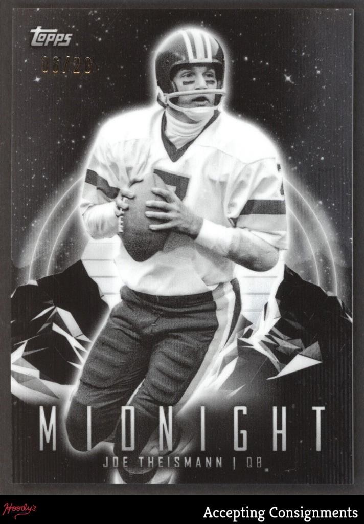 2024 Topps Midnight Equinox #100 Joe Theismann 06/20 COMMANDERS