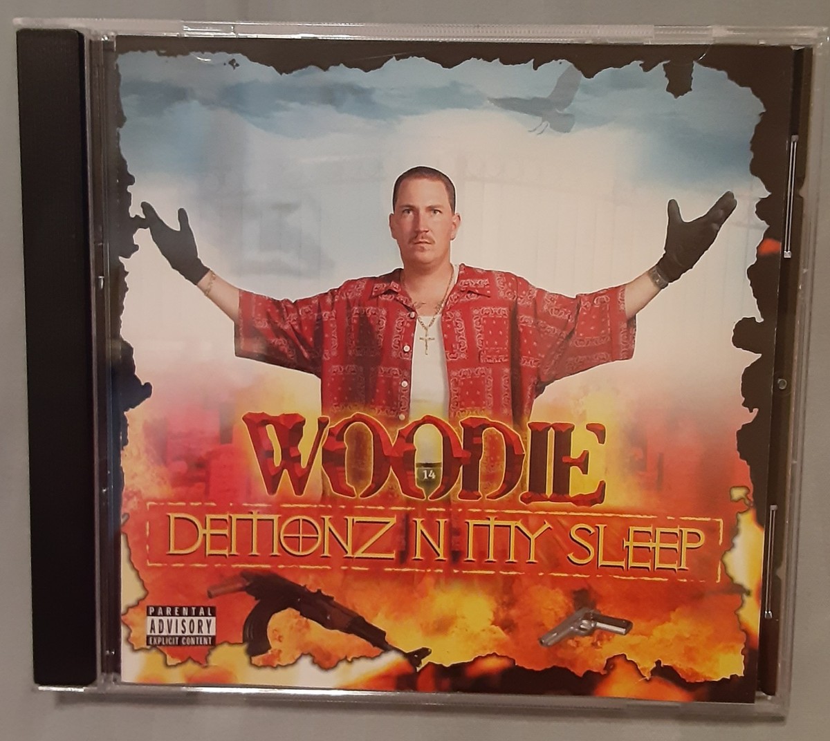 Demonz N My Sleep by Woodie (CD, 2001) Original CD Artwork Only 