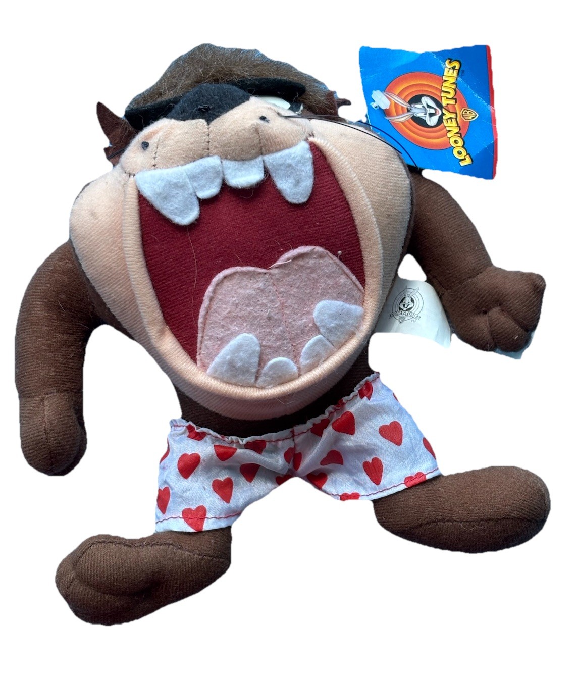 Peluche Taz Tasmanian Devil 1997 Looney Tunes l'idée cadeau pour collectionneur