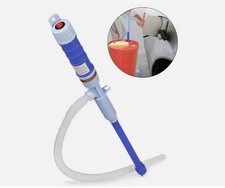 Battery Powered Electric Fuel Transfer Siphon Pump Gas Oil Water Liquid 2.2 GPM