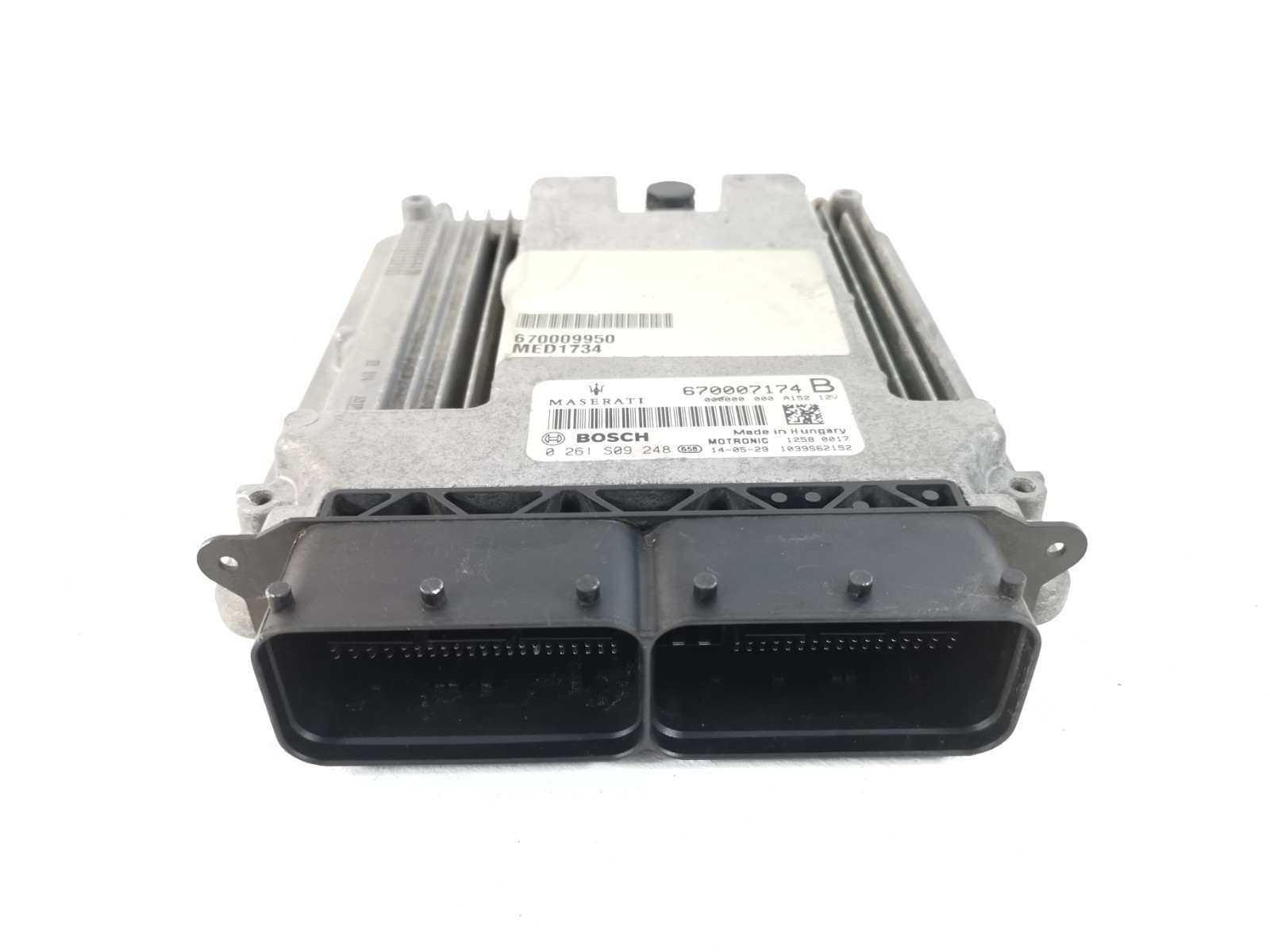 Maserati Ghibli S Q4 2014 Engine control unit P/N 670007174