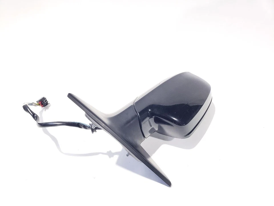 Espejo retrovisor lateral derecho negro brillante OEM 2010 2011 2012 2013 2014 Audi A5 Foto 4 de 4