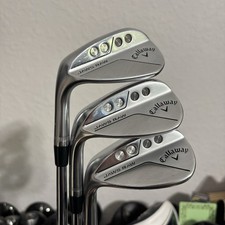 LH - Callaway Jaws Raw Wedge Set (50-54-58) / Dynamic Gold 115g Steel