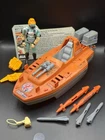 GI Joe 1986 Devilfish Vehicle with Wet-Suit Figure & File Card Combo Shipping