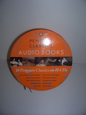 Penguin Classics Audio Books 10 Penguin Classics on 45 CDs in Zipped Tin Case