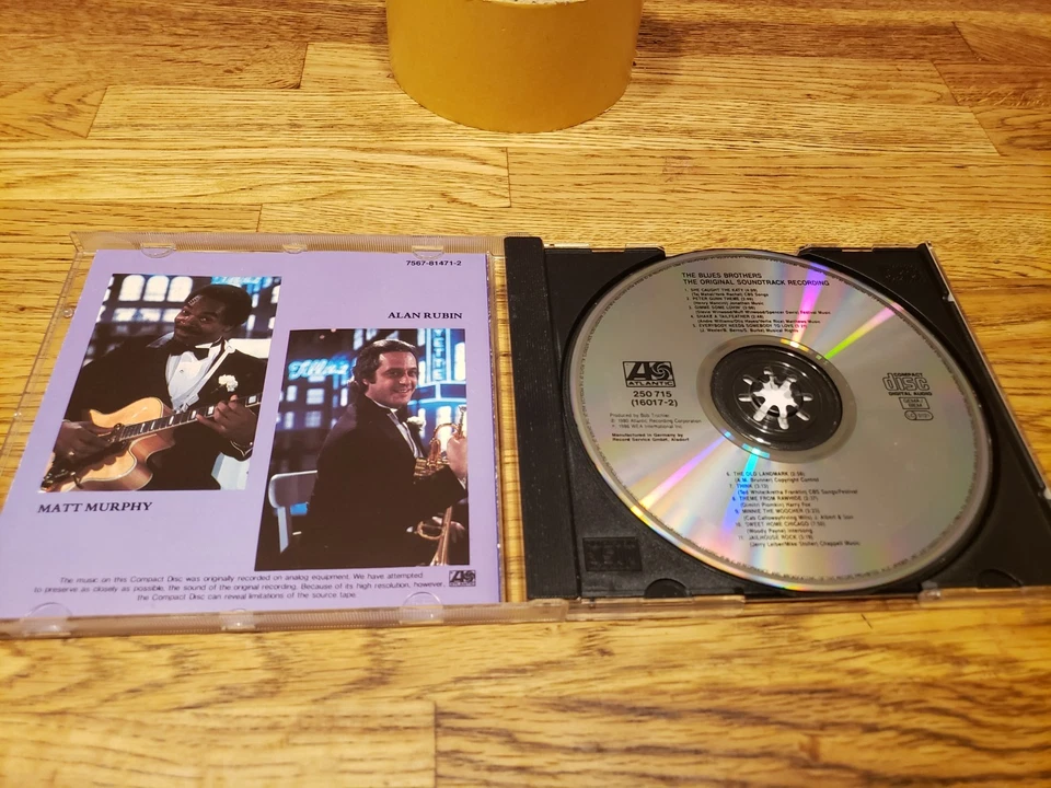 THE BLUES BROTHERS  ORIGINAL MOTION PICTURE  SOUNDTRACK  CD, 1980 - Bild 3 von 4