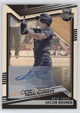 2022 Elite Extra Edition Prime Numbers B Signatures 1/62 Jacob Reimer Auto 0g4