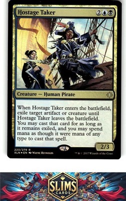 Magic the Gathering MTG Ixalan Hostage Taker FOIL #223 Buy 2 Get 1