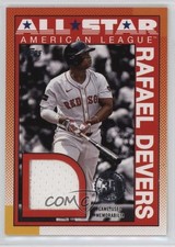 2025 Series 2 1990 Topps Baseball All-Stars Relics Rafael Devers #90ASR-RD 1gm6