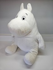 Moomin Collection Aurora World Sitting White Soft Plush Toy 14"