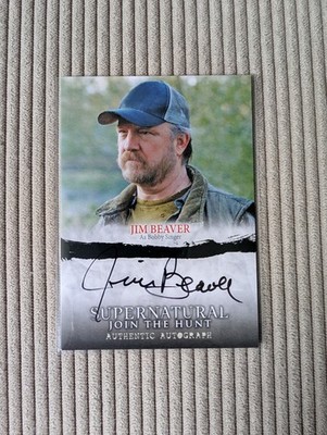 Supernatural Season 1-3 Autograph Card A1 A01 Jim Beaver LAST PRICE