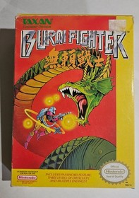 Cartel de cable Burai Fighter NES (CIB), inserciones manuales e ilustradas