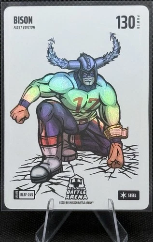Bo Jackson Battle Arena Update- BISON "Josh Allen" Blizzard BF Steel #BLBF-245