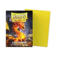 Dragon Shield Matte Dual Lightning Sleeves 100ct - Standard Size - MTG TCG