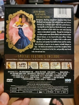 The Josephine Baker Story 1991 DVD Rare Hard To Find OOP Snapcase