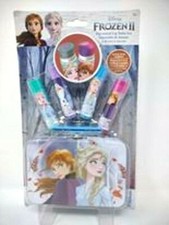 Disney Frozen 2 Flavored Lip Balm Set with Carrying Tin Sealed