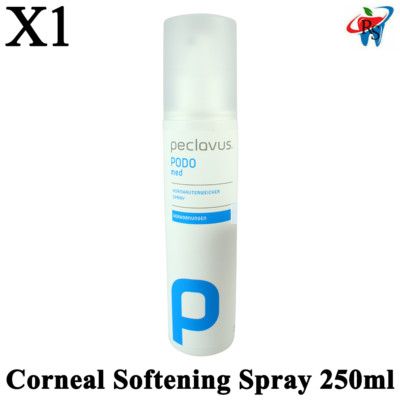 Ruck Peclavus PODOMed Calloused Softening Spray Skin Foot Pedicure 250ml Warts