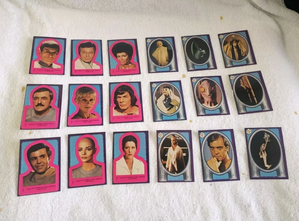 1979 Star Trek The Motion Picture Complete Trading Card Set 1-88 + More Lot #1 - Image 4 of 4