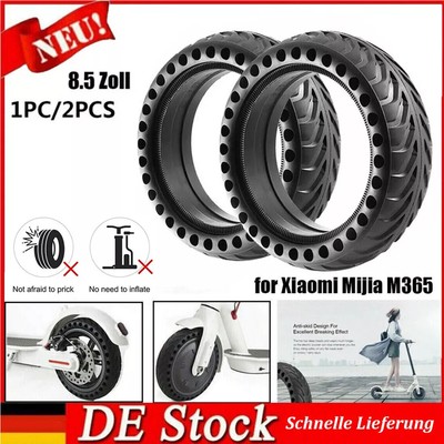 E-Scooter Vollgummi Reifen 8,5 x 1/2 '' für XIAOMI M365 PRO 1S PRO 2 Soflow