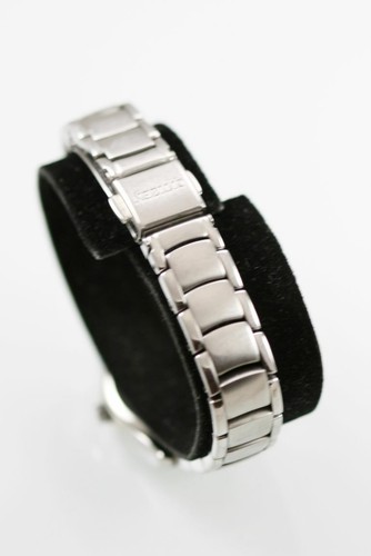 Citizen Eco Drive Donna Orologio Argento Acciaio Inox Acqua Resistente Nero - Foto 3 di 3
