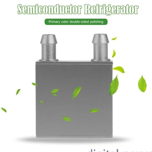 Aluminum Alloy Liquid-Water Silver Cooling Block for Computer System Radiator - Afbeelding 10 van 18