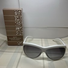 Vintage 1987 Avon Sunglasses White Summer Active New Old Stock With Box