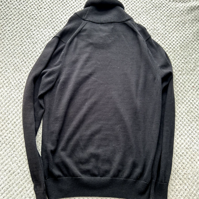 fred perry shawl neck sweater