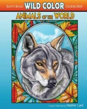 Animals Of The World: Adult Coloring Book