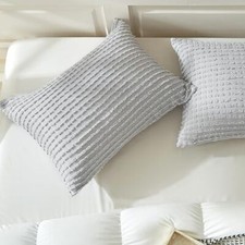 Grey Pillow Covers Pillow Cases Soft Microfiber Pillow Cases Set of King Gray