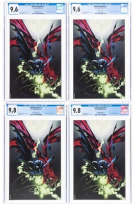 Batman/Spawn CGC-Graded Capullo Variant Cover A Group......1 issue of a 9.6 cgc